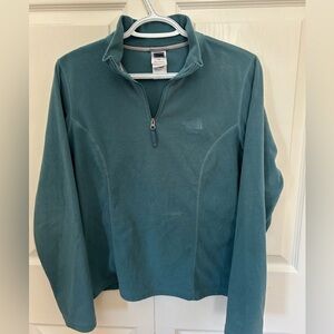 The North Face Blue Quarter-Zip Fleece